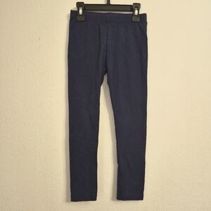 Jumping Beans Tough Cotton Leggings Size 5T Blue Solid girls pants